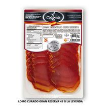 Lomo Spanish Cheese Marca Exclusiva Embuchado gran reserva (45  gr)