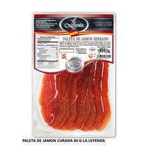 Paleta de jamón serrano Spanish Cheese Marca Exclusiva Curado (60  gr)