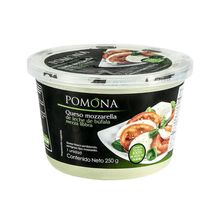 Queso mozzarella Pomona De búfala (250  gr)