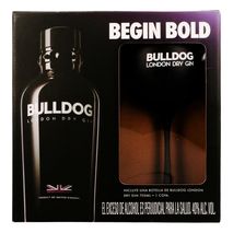 Ginebra BULLDOG London + copa regalo (750  ml)