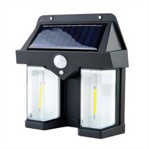Lámpara Solar Exterior Sensor Movimiento Resistente Al Agua