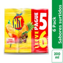 Jugo HIT Surtido Caja x6und 200ml (1000  ml)