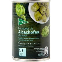 Alcachofas EL CORTE INGLÉS MARCA EXCLUSIV En Corazones Naturales (240  gr)