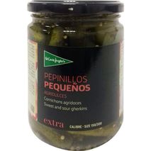 Pepinillos EL CORTE INGLÉS MARCA EXCLUSIV Agridulces Pequeños (225  gr)