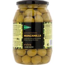 Aceituna EL CORTE INGLÉS MARCA EXCLUSIV Enteras Manzanilla (500  gr)