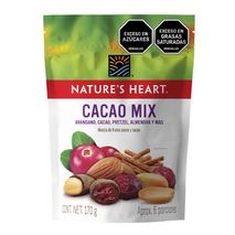 dpl mezcla NATURES HEART SEMILLAS CACAO (170  gr)