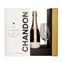Vino espumoso CHANDON extra brut + copa regalo Blended (750  ml)