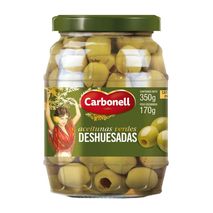 Aceitunas verdes CARBONELL MARCA EXCLUSIVA Deshuesadas (170  gr)