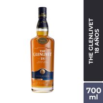 Whisky GLENLIVET single malt 18 Años (700  ml)