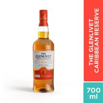 Whisky GLENLIVET caribbean reserve single malt   (700  ml)