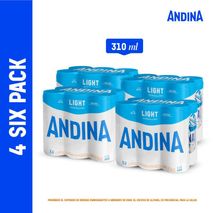 Cerveza CERVEZA ANDINA LIGHT lata x24und 310ml (7440  ml)