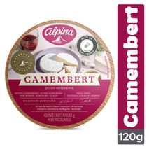 Queso ALPINA Camembert rueda (120  gr)