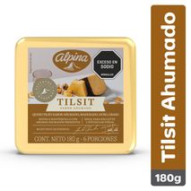 Queso ALPINA Tilsit ahumado cuña (180  gr)