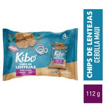 Chips de lentejas KIBO cebolla maui (112  gr)