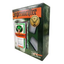 Licor de hierbas JAGERMEISTER  + caja con regalo (700  ml)