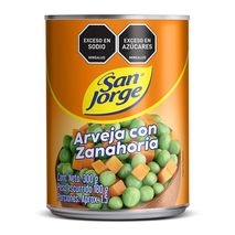 Arveja con zanahoria SAN JORGE Lata (180  gr)