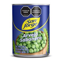 Arveja SAN JORGE Sabanera lata (190  gr)