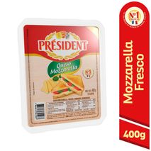 queso PRESIDENT X25 Tajadas (400  gr)