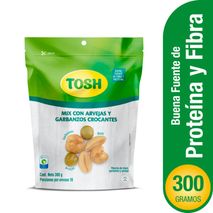Mezcla TOSH Frutos secos con arveja y garbanzo (300  gr)