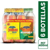 Gaseosa COLOMBIANA  + Aguapanela La Nuestra x6und (1600  ml)