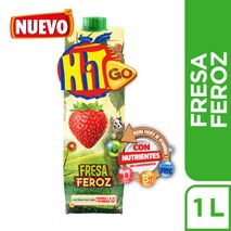 Jugo HIT Go Fresa Feroz Caja (1000  ml)