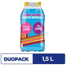 Pack Gaseosa POSTOBON Manzana + Uva x2und 1.5L (3000  ml)