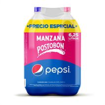 Gaseosa PEPSI  + Manzana 3.125ml (6250  ml)