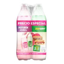 Gaseosa POSTOBON Acqua Surtida x2und 1.5L (3000  ml)
