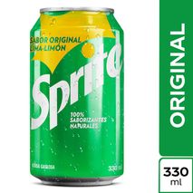 bebida SPRITE GASEOSA LIMA LIMON (330  ml)