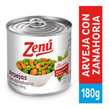 Arveja ZENU Con Zanahoria Lata (115  gr)