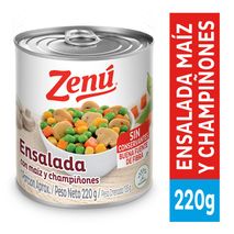 Ensalada ZENU de maíz y champiñones (135  gr)