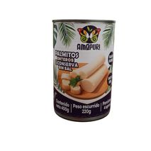 PALMITO PALMITOS DEL PUTUMAYO En Conserva Organico (220  gr)