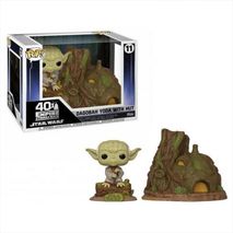 Funko Pop Dagobah Yoda With Hut Star Wars 11
