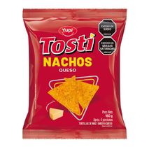 Pasabocas TOSTI PIZZA nachos sabor a queso (160  gr)