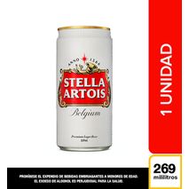 Cerveza STELLA ARTOIS lata (269  ml)