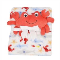 Cobertor Con Muñeco De Apego Cangrejo Ref 21754