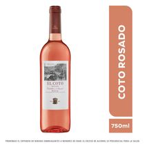 Vino rosado EL COTO crianza  (750  ml)