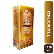 Ron VIEJO DE CALDAS Tradicional caja  (1000  ml)