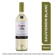 Vino blanco CASILLERO DEL DIABLO reserva concha y toro Sauvignon Blanc (750  ml)