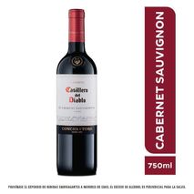 Vino tinto CASILLERO DEL DIABLO reserva concha y toro Cabernet Sauvignon (750  ml)