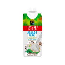 AGUA  NATURES HEART Coco Sin Azúcar (330  ml)