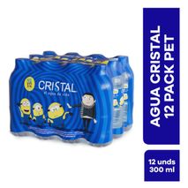 Agua CRISTAL x12und 300ml (3600  ml)