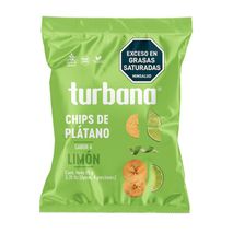 Plátano TURBANA CHIPS Limón (95  gr)
