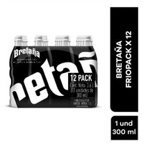 Soda BRETANA Botella Vidrio x12und 300ml (3600  ml)