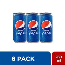 Gaseosa PEPSI Lata x6und 269ml (1614  ml)