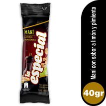 Maní LA ESPECIAL limón pimienta (40  gr)