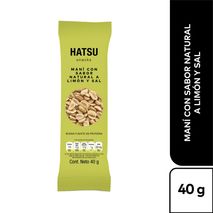 Maní HATSU Limón Y Sal (40  gr)