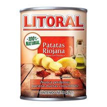 PATATAS RIOJANAS LITORAL 425  gr
