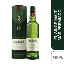 Whisky GLENFIDDICH Single Malt Scotch 12 años (750  ml)