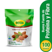 Almendras TOSH tostadas (100  gr)